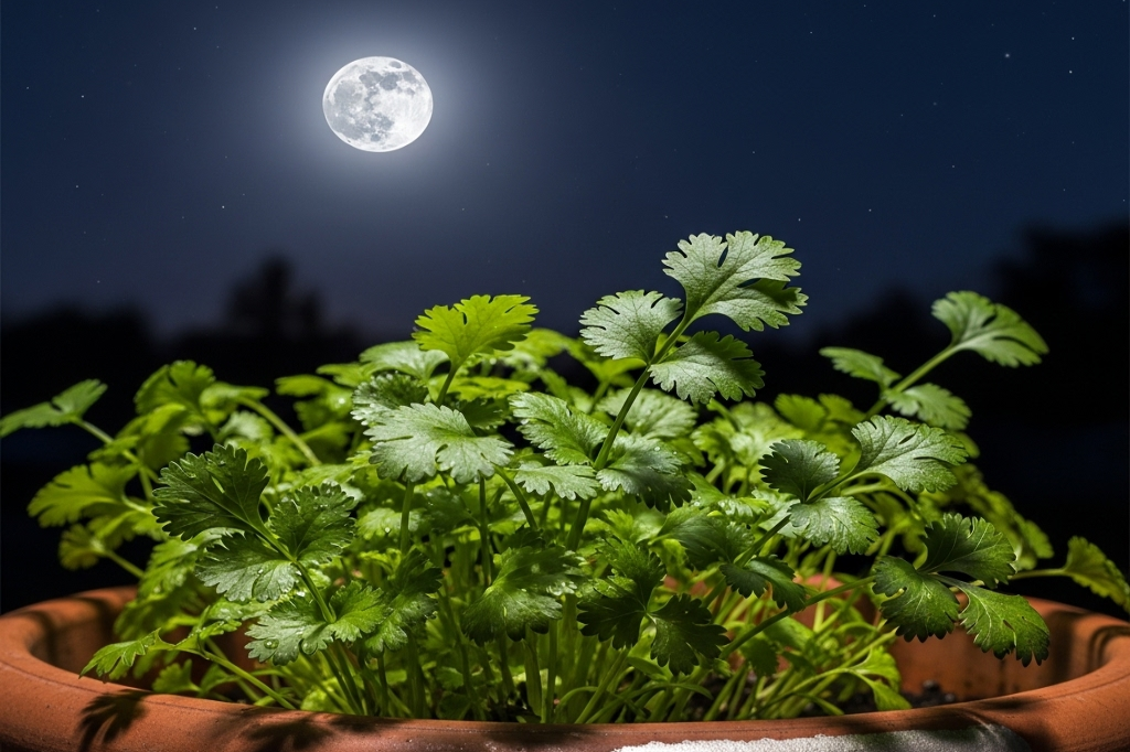 Qual a Melhor Lua para Plantar Coentro