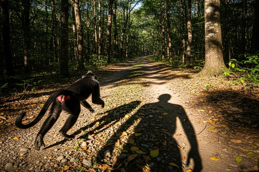 Sonhar com Macaco Preto Correndo Atrás de Mim
