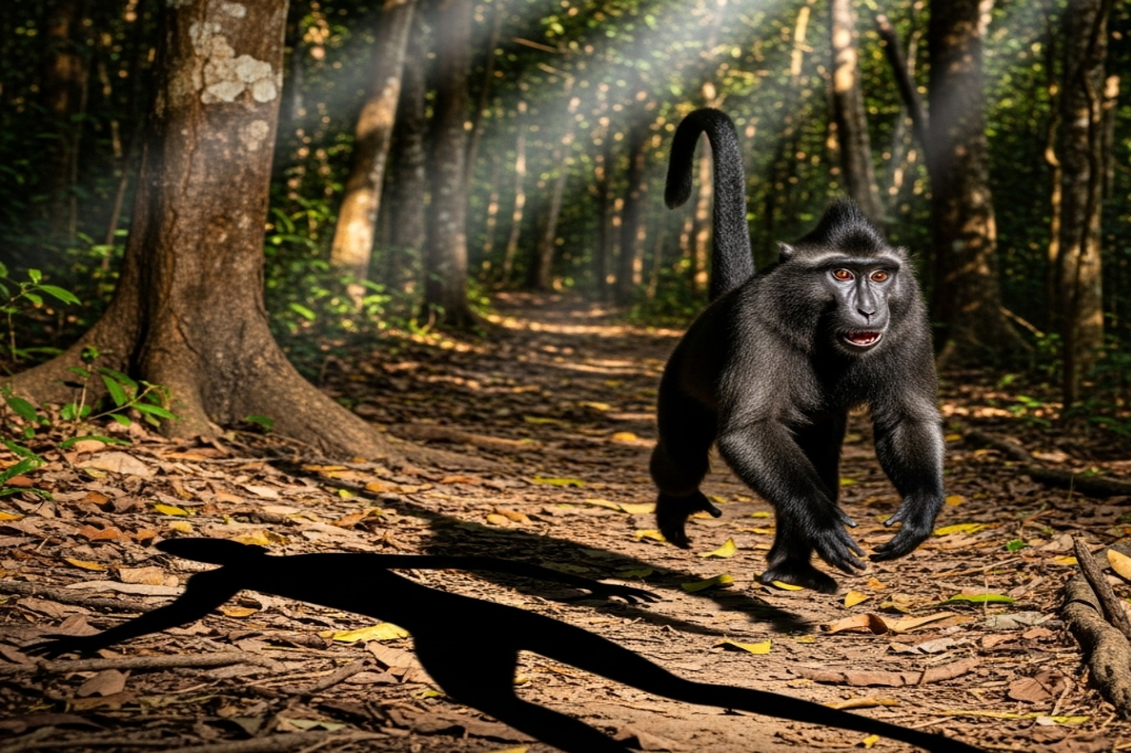 Sonhar com Macaco Preto Correndo Atrás de Mim