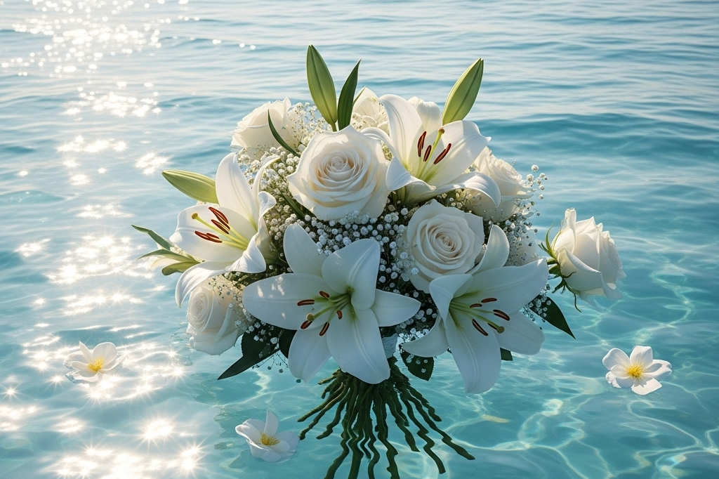 flores de Iemanjá