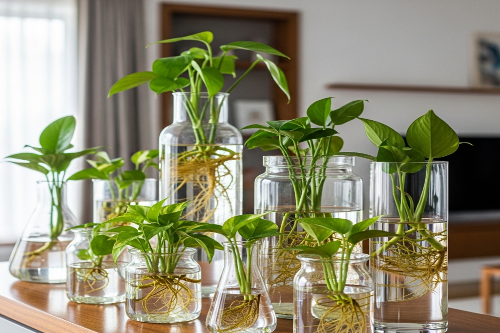 plantas que crescem na água