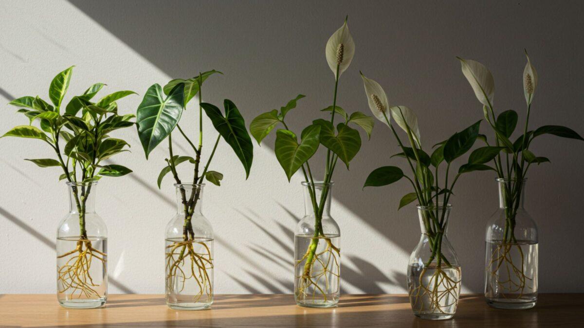 As 4 Plantas Mais Fáceis de Cultivar Diretamente na Água